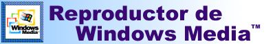 Grßfico de cabecera del Reproductor de Windows Media